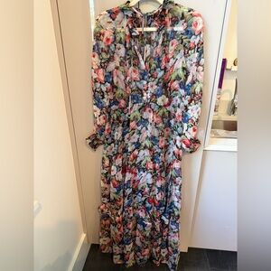 Floral Long Sleeve Dress